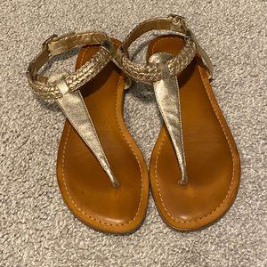 Gianni Bini T-Strap Thong Sandal Size 8